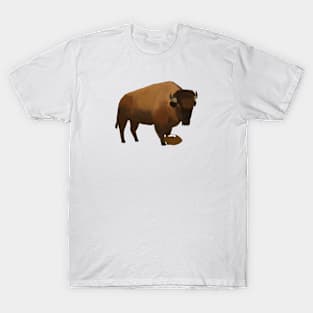 Football Bison T-Shirt